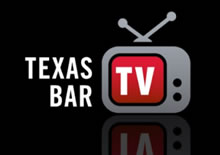 Texas 






















































































Bar TV Logo. Texas Bar words on a black box and a tv to the right